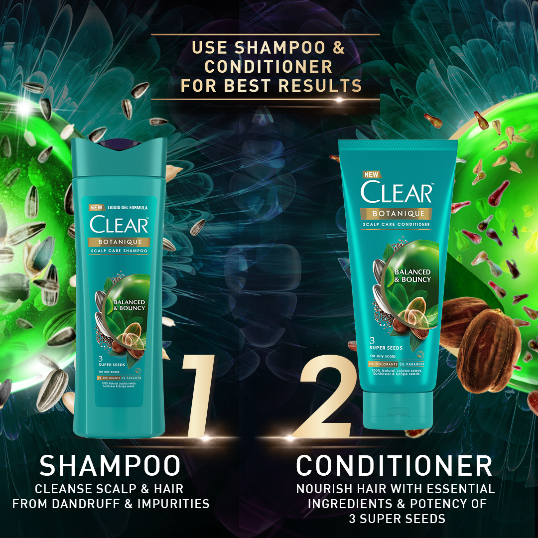 Clear Botanique balanced and bouncy set